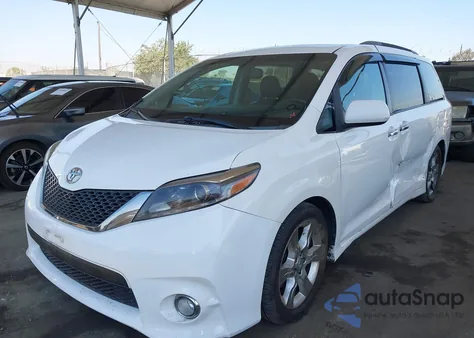 2015 Toyota Sienna Se 8 Passenger from USA, damaged, VIN 5TDXK3DC6FS544944